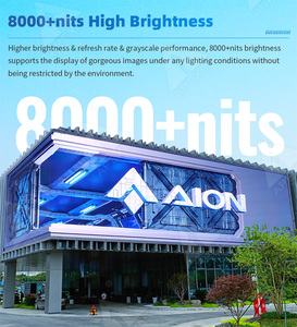 Écran <span class=keywords><strong>LED</strong></span> extérieur P4 P6 P8 P10 Mur vidéo 4K Écran <span class=keywords><strong>LED</strong></span> 3D extérieur Écran <span class=keywords><strong>LED</strong></span> mural intérieur 3D Panneau d'affichage <span class=keywords><strong>LED</strong></span> fixe - Product Image 3
