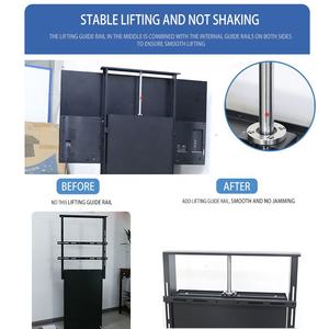 <span class=keywords><strong>Support</strong></span> de télévision <span class=keywords><strong>motorisé</strong></span> électrique réglable en hauteur avec télécommande en acier JGST, compatible avec les téléviseurs jusqu'à <span class=keywords><strong>75</strong></span> <span class=keywords><strong>pouces</strong></span> - Product Image 4