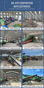 Machine de tri des déchets multifonctionnelle, équipement de tri du plastique, du métal et du verre, machine de traitement des ressources des déchets solides municipaux - Product Image 6