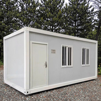 Maisons modulaires à plat de marque chinoise Petites maisons préfabriquées pour la vie en plein air pour hôtels et appartements en acier