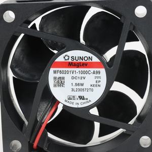 Ventilador Axial de Refrigeración SUNON MF60201V1-1000C-A99 60x60x20mm 12VDC 100mA 1.56W 5000RPM 23.0CFM para Gabinete e Inversor - Product Image 6