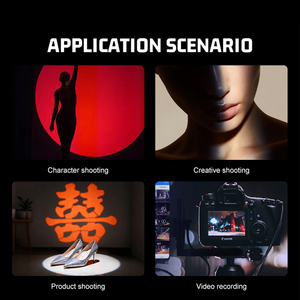Zsyb 10W cầm tay quay phim Đèn pin bốn màu chụp ảnh lấp đầy ánh sáng máy ảnh đám cưới đứng lồng chụp ảnh chiếu sáng - Product Image 4