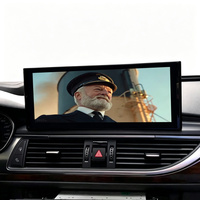 Sistema de Navegación GPS Android Auto CarPlay de 12.3 Pulgadas, Manos Libres, 4GB de RAM, Pantalla Táctil Capacitiva, GPS Integrado, Estéreo para Tablero, para Audi A6 12-18