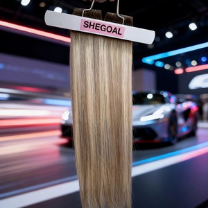 Estensioni per capelli Genius Weft direttamente dalla fabbrica, 100% capelli umani morbidi intrecciati, cuticole intatte, sbiancamento fino a colori chiari - Product Image 4