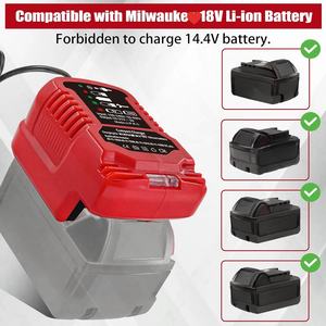 <span class=keywords><strong>Chargeur</strong></span> portable mini compact pour <span class=keywords><strong>batterie</strong></span> au lithium Milwaukee M-18 18V, mini <span class=keywords><strong>chargeur</strong></span> <span class=keywords><strong>de</strong></span> voiture pour Milwaukee 18V avec allume-cigare - Product Image 5