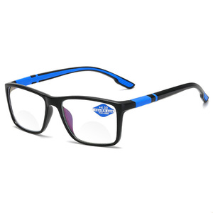 Venta al por mayor <span class=keywords><strong>de</strong></span> <span class=keywords><strong>gafas</strong></span> <span class=keywords><strong>de</strong></span> lectura <span class=keywords><strong>presbicia</strong></span> <span class=keywords><strong>de</strong></span> doble luz anti-luz azul nuevo <span class=keywords><strong>diseño</strong></span> cuadrado <span class=keywords><strong>de</strong></span> PC portátil para ancianos - Product Image 3