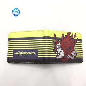 Cyberpunk 2077 Spiel Anime PU Short Wallet Trendy Student Unisex Karten halter Zubehör - Product Image 5