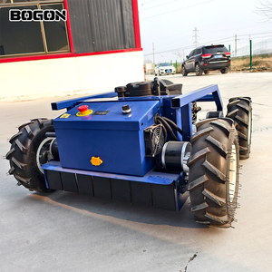 Cortadora de Césped Profesional Mini de 4 Tiempos con Control Remoto, Autopropulsada y con Caja Recolectora de Césped para Jardín, Modelo BG-LB500 - Product Image 5