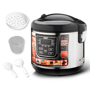 Multicuiseur Électrique RAF 6L, Cuiseur à Riz 900W, Programmation 24h, Menu Multifonction, Température Constante, <span class=keywords><strong>12</strong></span> Fonctions - Product Image 1