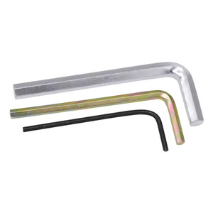 Llave Allen Hexagonal Tipo L <span class=keywords><strong>de</strong></span> 1.5mm 2mm 3mm 4mm 5mm - Acabado Niquelado/Oxidado Negro/Rojo Herramienta Manual Métrica - Product Image 6