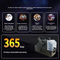 Machine à bulles de fumée LED 900W AC 110-220V pour scènes, mariages, événements et bars
