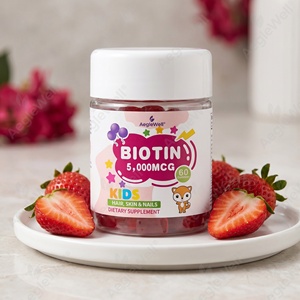Gomitas <span class=keywords><strong>de</strong></span> Biotina <span class=keywords><strong>para</strong></span> Niños 5,000mcg, Delicioso Sabor Natural, Suplemento <span class=keywords><strong>de</strong></span> Biotina Vegano Sin GMO, Gomitas <span class=keywords><strong>para</strong></span> <span class=keywords><strong>Cabello</strong></span>, Piel y Uñas - Product Image 6