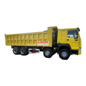 Camion benne d'occasion Howo 8x4 / 6x4, Sinotruk, 12 pneus, 12 roues / 10 roues, 50 tonnes, prix usine - Product Image 2