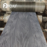 Plancher composite WPC extérieur personnalisé à emboîtement, texture bois 3D, aspect bois-plastique, fabrication chinoise