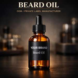 Aceite para Barba de Marca Privada OEM, Fabricante de Productos para el Cuidado de la Barba, Suavizante e Hidratante, Aceite para el Cuidado Masculino, Suero Profesional para Barberos - Product Image 1