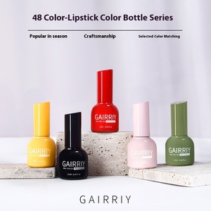 Ensemble de vernis à ongles en gel UV 48 couleurs 13 ml, style français écologique, gel liquide, logo personnalisé pour la manucure féminine - Product Image 4