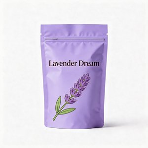 Bolsa de Aluminio Personalizada al por Mayor con Cierre de Cremallera - Bolsa de Mylar para Café y Aperitivos - Product Image 1