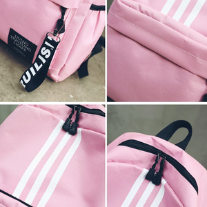 Low Price Customized Student BackBags Simple Fashionable Casual College Middle School Style Laptop Bag - Product Image 5