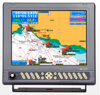 Navigateur GPS LCD de 12 pouces, 7 pouces, avec traceur de cartes