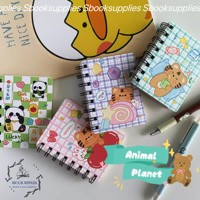 Cuaderno de Bolsillo, Mini Diario Espiral, Bloc de Notas A7, Libreta de Notas, Agenda, Bloc de Notas con Páginas Rayadas para Viajeros