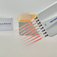 Fournitures de laboratoire Cotaus jetables en plastique pp 0.5 à 10 ul embouts universels en boîte
