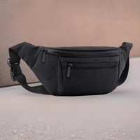 Sac de taille pour la course à pied en plein air OEM, polyester, imperméable, portable, durable, avec fermeture à glissière, personnalisable, sac de sport quotidien à bandoulière