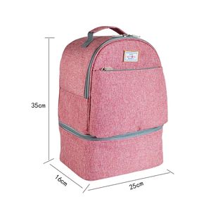 Sac isotherme double couche Oxford pour le déjeuner, le pique-nique, le camping, sac à dos pour canettes de bière - Sac à déjeuner durable et imperméable OEM - Product Image 6