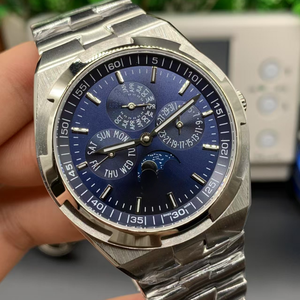 นาฬิกาข้อมือผู้ชายระบบกลไก ดีไซน์หรูหรา ระดับไฮเอนด์ คุณภาพสูงสุด ตัวเรือนโรสโกลด์ พร้อมฟังก์ชั่นโครโนกราฟ สไตล์ธุรกิจ ลายการ์ตูนโบราณ เรียบง่าย - Product Image 2