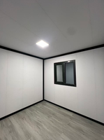 Maison conteneur pliable de 20 pieds facile à installer, extensible, préfabriquée