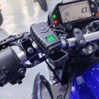 Adaptateur d'alimentation pour moto WH, prise DIN Hella vers chargeur USB QC 3.0 et Type C, compatible avec les motos BMW Triumph Tiger Ducati