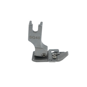 Prensatelas de acero SG40 para materiales delgados, antiarrugas, accesorio para máquina de coser de cama plana - Product Image 2
