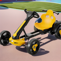 Trottinette Électrique Pliante pour Enfants, Quatre Roues, Freins à Double Tambour, Télécommandée, Alimentée par Batterie, 350W, Double Tension, Certifiée CE, pour l'Extérieur