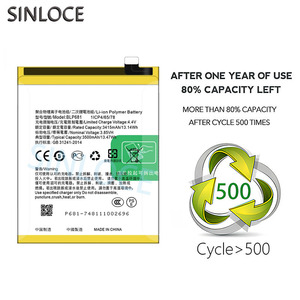 Sinloce แบตเตอรี่โทรศัพท์มือถือแบบพกพาสำหรับ OPPO F9 R17 <span class=keywords><strong>BLP681</strong></span> - Product Image 2