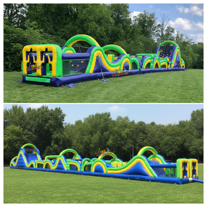 Pista <span class=keywords><strong>de</strong></span> Obstáculos Inflable Radical Run, Parque <span class=keywords><strong>de</strong></span> Obstáculos Inflable OEM, Pista <span class=keywords><strong>de</strong></span> Desafío Inflable para Negocios <span class=keywords><strong>de</strong></span> Alquiler <span class=keywords><strong>de</strong></span> Eventos al Aire Libre - Product Image 6