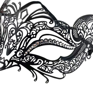 Masque de princesse d'Halloween, masque de <span class=keywords><strong>bal</strong></span> <span class=keywords><strong>masqué</strong></span>, grand masque de lys, masque de princesse sexy pour se déguiser - Product Image 3