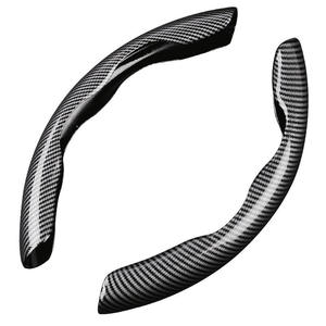 Funda para Volante con Patrón de Fibra de Carbono con Impresión por Transferencia de Agua, Antideslizante, Accesorios Automotrices - Product Image 1