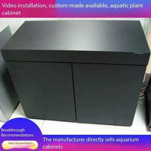 Meuble de base carré en bois écologique 10L pour aquarium <span class=keywords><strong>Tetra</strong></span>, emballé, étanche, accessoire d'aquarium - Product Image 3