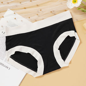 Bragas finas <span class=keywords><strong>de</strong></span> verano para mujer, bragas desnudas sin marcas, entrepierna antibacteriana, logotipo <span class=keywords><strong>de</strong></span> cintura cómodo para niñas y mujeres - Product Image 2