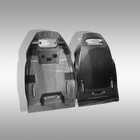 Coque de dossier de siège en fibre de carbone forgée résistante aux rayures et aux UV pour Lamborghini Urus, installation OEM par boulons