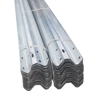 Hot Dip Galvanized Steel W Beam Highway Guardrail with Bullnose Terminal End For Highway