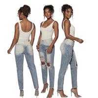 Jeans personnalisés en gros pour femmes, dernières tendances, vaqueros pour homme, pantalon en denim, jeans patchwork de marque pour femmes