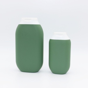 Op Maat Gemaakte 100Ml 200Ml 400Ml <span class=keywords><strong>500</strong></span> <span class=keywords><strong>Plastic</strong></span> Huidverzorging Hdpe Soft Touch Squeeze Shampoo En Conditioner Flessen Met Disc Flip Top Dop - Product Image 6