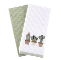 Most Popular Custom Design Kitchen Tea Towels 100% Cotton Digital Print Kitchen Towels Super Soft Cotton Dish Cloth