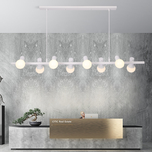 Lustre de restaurant américain Personnalité créative Bande lumineuse <span class=keywords><strong>Caisse</strong></span> enregistreuse Caf Bar Light Milk Tea Shop Lampe de style industriel - Product Image 5