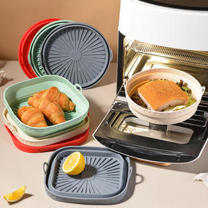 Stampo in Silicone <span class=keywords><strong>per</strong></span> <span class=keywords><strong>Friggitrice</strong></span> <span class=keywords><strong>ad</strong></span> <span class=keywords><strong>Aria</strong></span>, Moderno e Pieghevole, Quadrato o Rotondo, <span class=keywords><strong>per</strong></span> Cucina e Alimenti - Product Image 1
