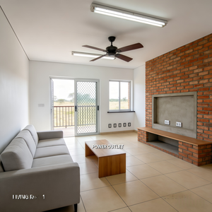 Plan de maison moderne sud-africaine 2 chambres avec salon, douche intérieure et toit caché design - Product Image 2