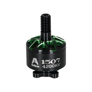 แฟลช ฮอบบี้ อาร์เธอร์ A1507 3800KV/ 4200KV มินิมอเตอร์ไร้แปรงถ่านสำหรับการแข่งขัน FPV แข่งความเร็วสูง ฟรีสไตล์ ระยะไกล - Product Image 1