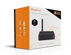 Mygica atv329x kích thước nhỏ bé Android tv box với HDML 2.0 với một 2GHz Quad-core Bộ vi xử lý