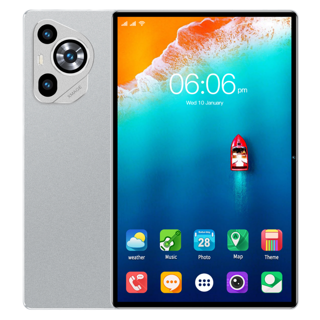 High-End 10.1 Inch Android 15 Tablet PC M70 Plus Wifi 16GB 256GB 12000Mah Dual Sim for Adults' Entertainment Learning 4G