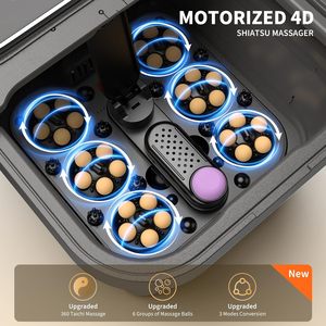 Bain de pieds électrique pliable télécommandé avec rouleaux de massage, chaleur et bulles, kit de pédicure et machine de trempage des pieds - Product Image 3
